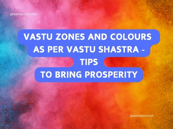 vastu zones and color