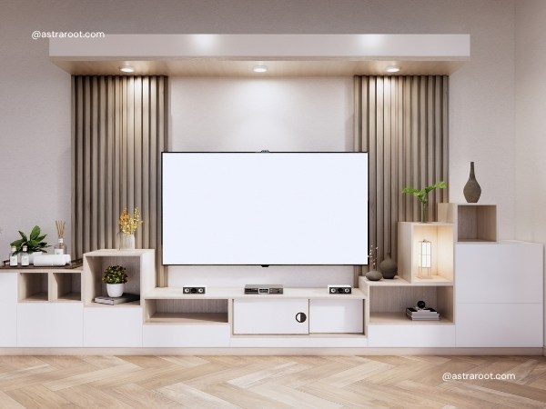 tv position in living room as per vastu