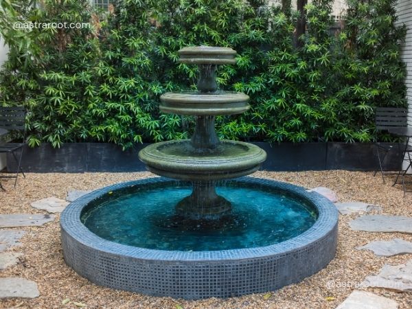 living room water fountain for home