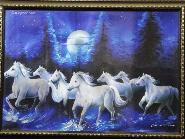 seven horses painting
