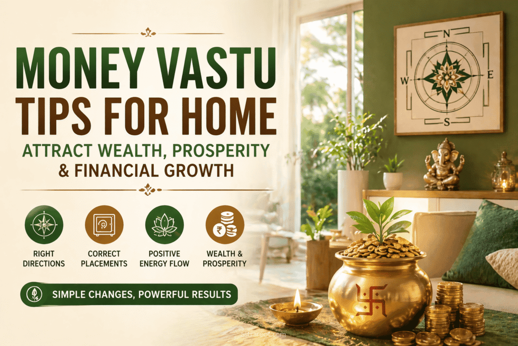 money vastu tips for home